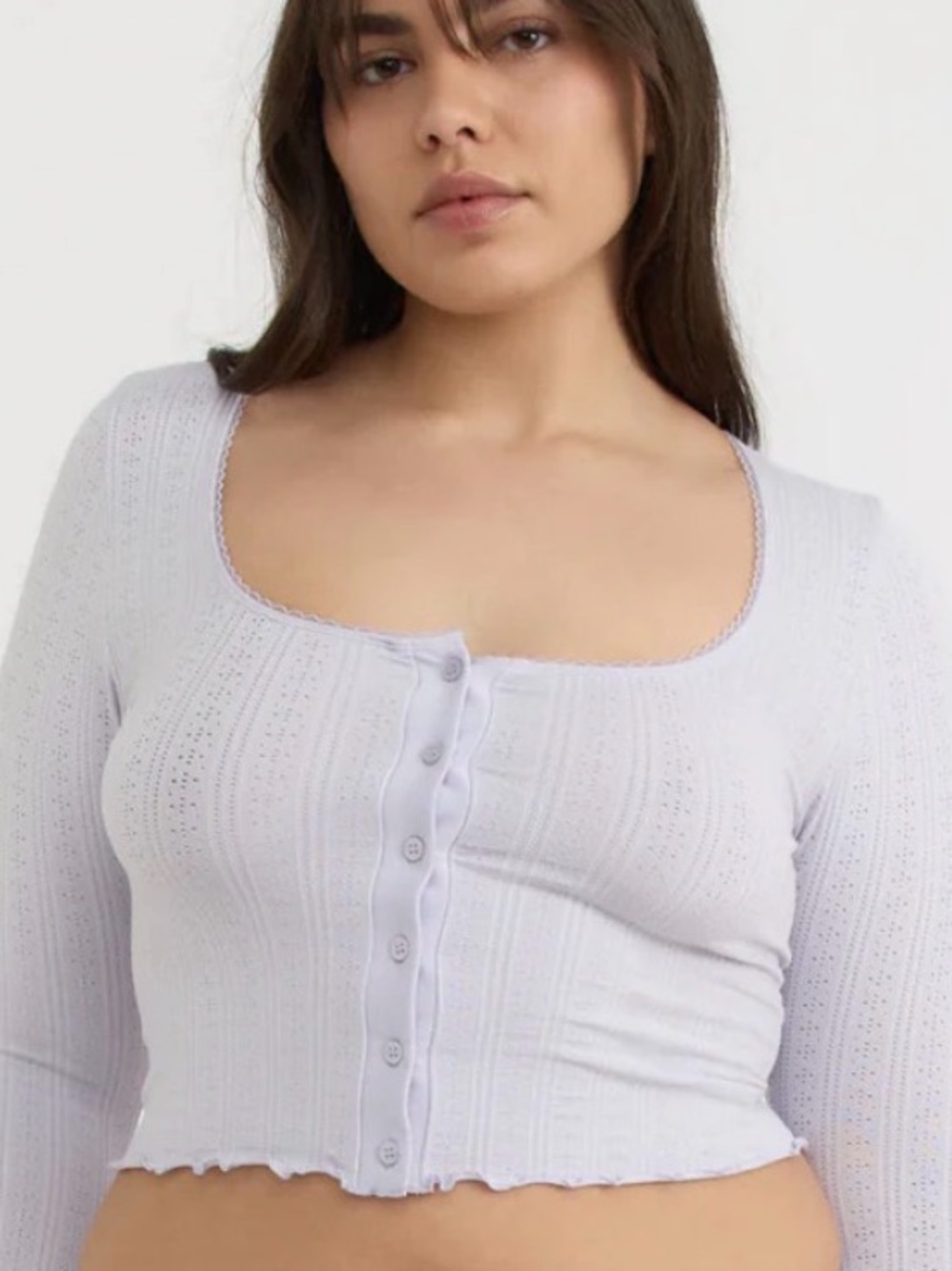 Organic Basics Pointelle Cardigan